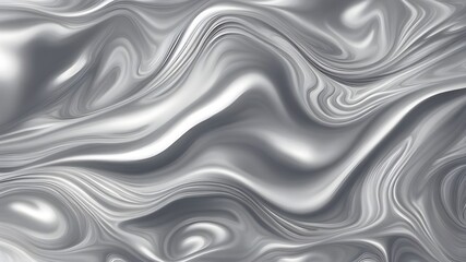 Fototapeta premium silver ink liquid background 