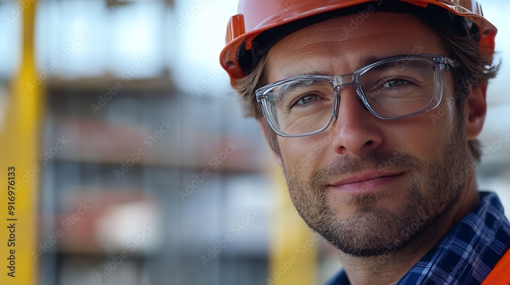 Fototapete Architect caucasian man working with colleagues mixed race in the construction site Architecture engineering at workplace engineer architect wearing safety helmet meeting at contructio : Generative AI