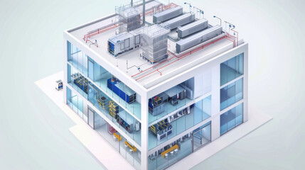 Smart building automation systems saving energy