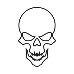 Skull Icon illustration