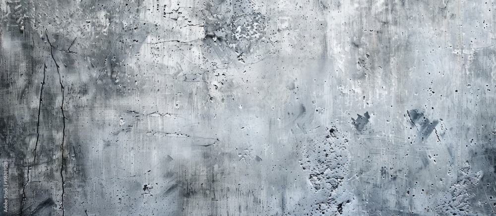 Fototapete A grunge gray concrete backdrop with a rough texture for text placement ideal as a graphical resource with copy space image