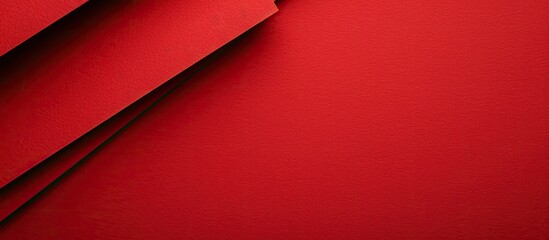 Red paper with ample copy space image