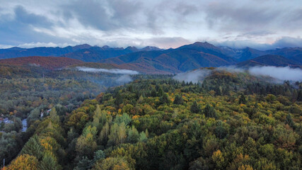 autumn in the mountains