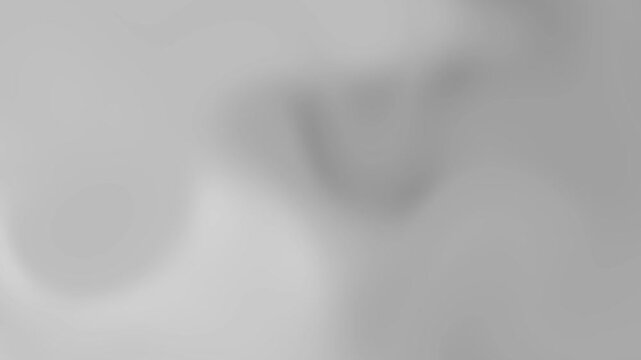 Light Gray, Gray, Dark Gray and Gray, gradient Background. Animation of moving abstract blur background. Seamless loop backdrop.