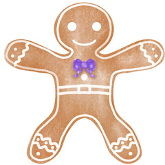 Cute Christmas Gingerbread Cookies