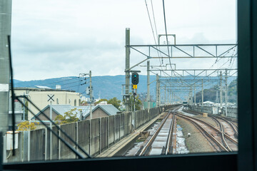 Naklejka premium 快速マリンライナー（瀬戸大橋経由）