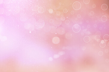 Fond abstrait, effet bokeh. Texture abstraite et brillante, superpositions, paillettes, poussière légère, couleur pastel, papier peint, arrière-plan