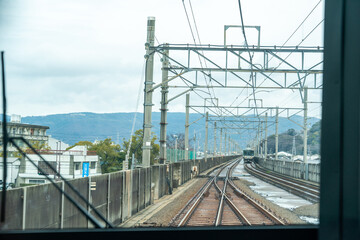 Fototapeta premium 快速マリンライナー（瀬戸大橋経由）