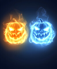 Geisterkürbis, made by AI