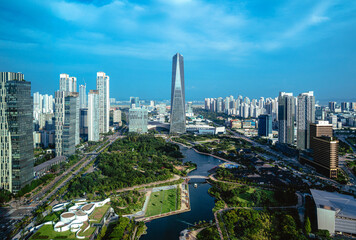 인천 송도 센트럴파크공원 주변 풍경