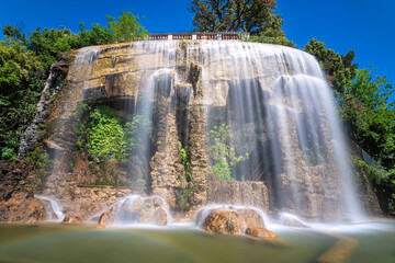 Obraz premium Wasserfall in Nizza