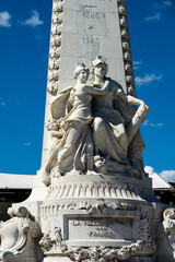 Denkmal zur Hundertjahrfeier in Nizza