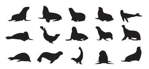 The set of Seal silhouette collection