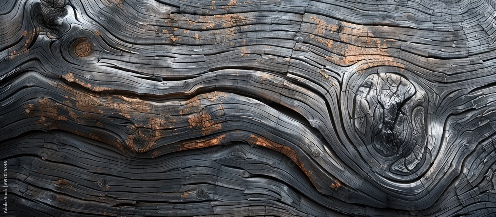 Poster aged wood with intricate natural designs creating a visual appeal suitable for a copy space image