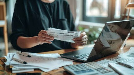 The person managing bills