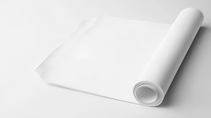 Empty Daily Newspaper Template: A Blank Canvas for Headlines and Stories, Ready for Content Creation