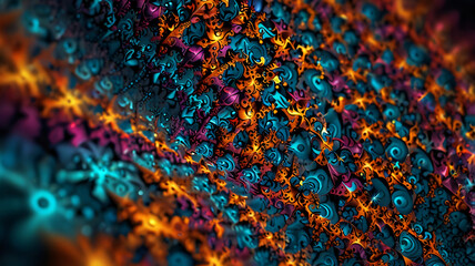 Obraz premium abstract background with circles , AI Generated.