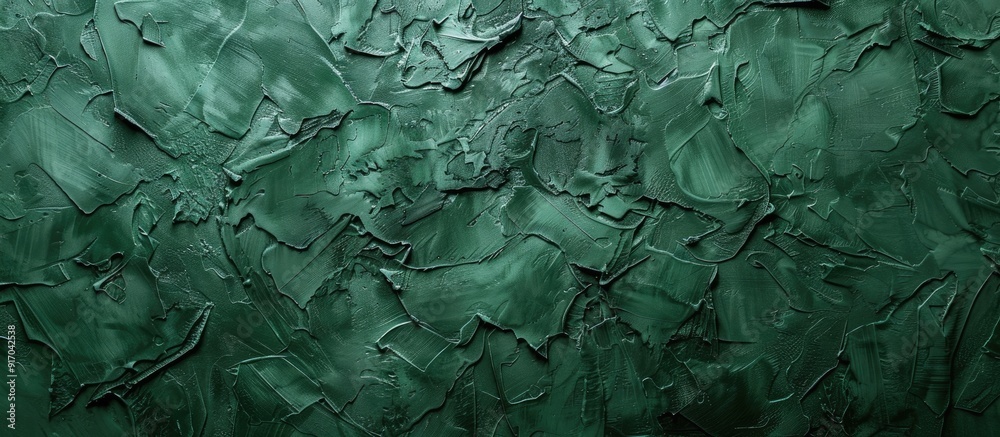 Leinwandbilder green stucco concrete creating a background with copy space image