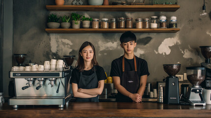  A beautiful couple in a bar