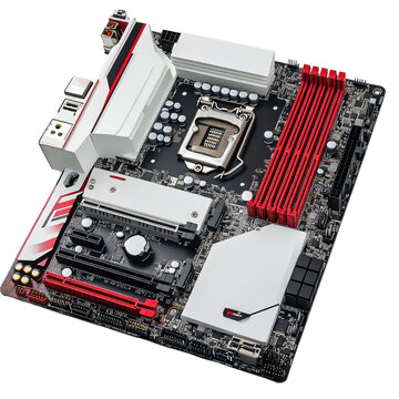 recommend clip art: Motherboard on transparent background