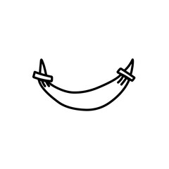 hammock line icon