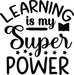 Back To School Typography SVG Vector Design