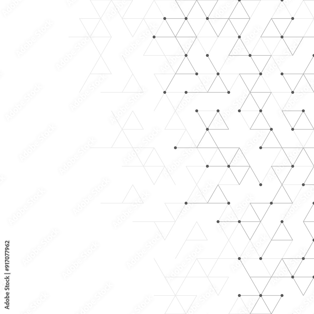 Wall mural Abstract background with a geometric pattern of triangle shapes. Graphic design element 