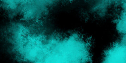 Black and teal pastel smoke abstract beautiful Background. Watercolor 5ea green grunge abstract painting stylist charming modern texture. Seamless Blue deep sea grunge texture vintage background.
