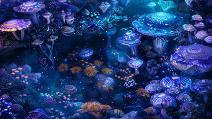 Forest Battle Map for RPG - DnD Map, Tabletop Role-Playing Games Adventure Background, Top-Down View