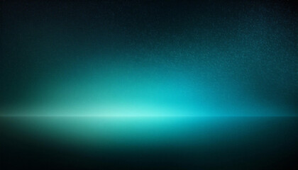 Obraz premium Vibrant Gradient. Abstract Background with Smooth Transition from Deep Blue to Aqua Green, Featuring Subtle Textured Pixelation. Modern Dynamic Design Aesthetic