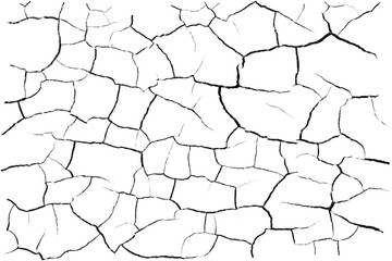 Cracks transparent background PNG macro