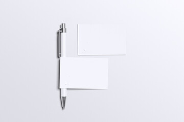 Card And Pen Blank
