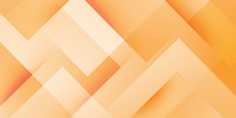 Abstract orange and yellow gradient background with overlap triangle shape futuristic background. modern technology Design for business, banner ,wallpaper, presentation Vector illustration design.	
