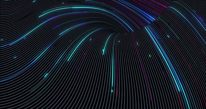 Abstract digital network data background, 3D rendering illustration

Digital graphic abstraction design wallpaper. Abstract technology background. Digital data visualization. Big data code representat