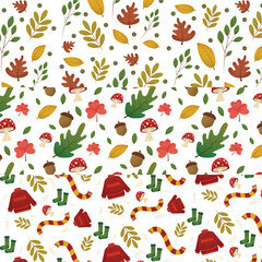 autumn season pattern