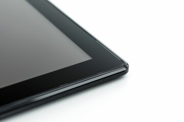 sleek black tablet
