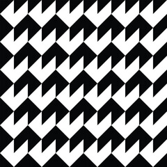 Retro black and white geometric pattern background, vector abstract circle, triangle and square lines art. Trendy bauhaus pattern backgrounds op-art set