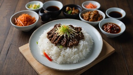 food caracteristic korean test delicious