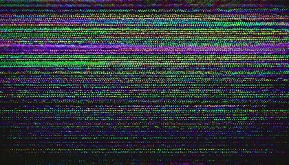 ノイズのかかったTVモニター画面背景_01