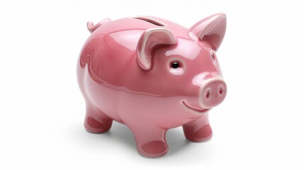 Obraz premium The Pink Piggy Bank