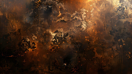Metallic background with background illustration