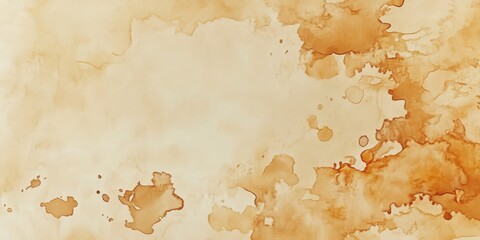 Fototapeta premium Abstract brown Watercolor Background Texture, Ancient book page, Vintage and old Grunge paper banground, retro Abstract Watercolor Coffee Stain