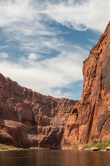 Fototapeta premium Scenic Landscape of Glen Canyon on the Colorado River in Arizona