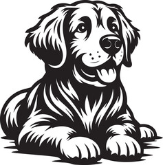 Dog Silhouette Vectors & Illustrations