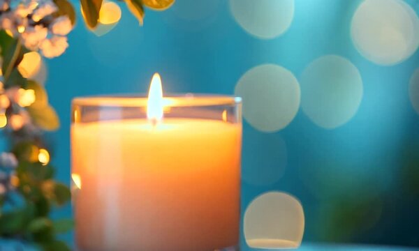 Condolence Card with Candle on Dark Table for Mourning Loved One Concept Condolence Card Candle Dark Table Mourning Loved One