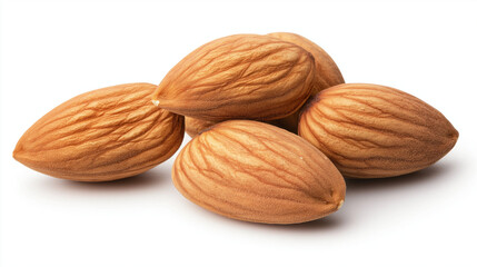 almond isolated on white background