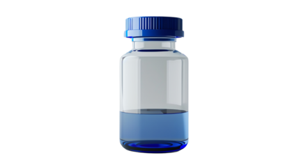 bottle isolated on white