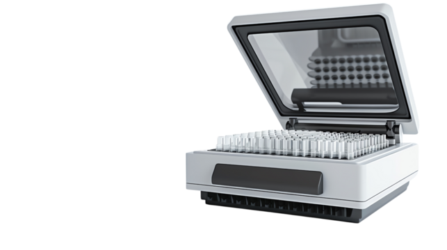 typewriter isolated on white