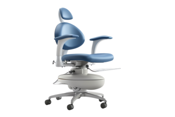 dental chair isolated on white