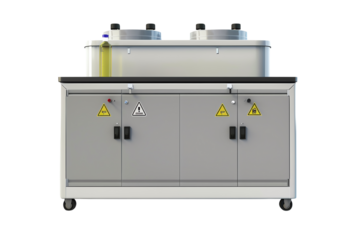 metal box with a handle